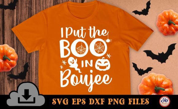 Boo in Boujee SVG Graphics for Crafts