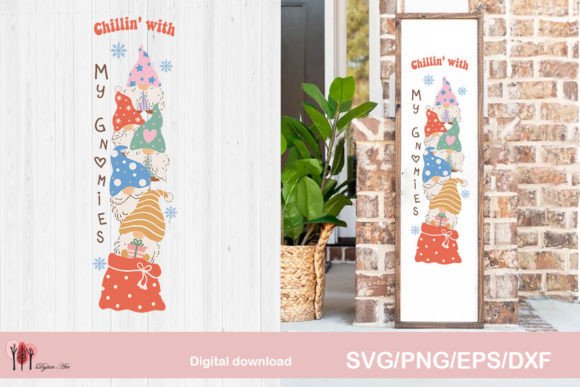 Chillin with My Gnomies SVG PNG – Graphics & Crafts Review