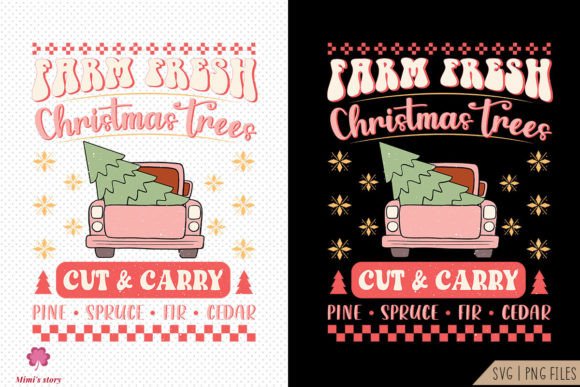 Farm Fresh Christmas Trees: SVG Graphics for Crafts & Publishing