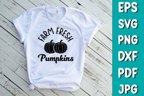 Farm Fresh Pumpkins SVG Quote Design