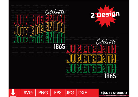 Juneteenth SVG, Freedom Day 1865 Graphics & Crafts