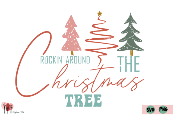 Rocking Around the Christmas Tree SVG: Graphics & Crafts